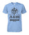 AUDI AN ENDLESS LEGEND Unisex Cotton T SHIRT-Short Sleeves-ViralStyle-Light Blue-S-Pixefy