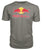 Red Bull Premium Unisex Tee-Short Sleeves-ViralStyle-Charcoal-S-Pixefy