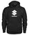 SUZUKI Gildan Hoodie-Hoodies-ViralStyle-Black-S-Pixefy