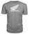 Honda Premium Unisex Tee Shirt-Short Sleeves-ViralStyle-Storm Grey-S-Pixefy