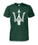 Maserati Logo Unisex Cotton Tee-Short Sleeves-ViralStyle-Forest Green-S-Pixefy