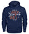 Rock N Roll Gildan Hoodie-Hoodies-ViralStyle-Navy-S-Pixefy