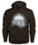 Fitness Mind Body Spirit Gildan Hoodie-Hoodies-ViralStyle-Dark Chocolate-S-Pixefy